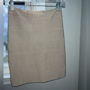 BEBE bandage skirt